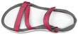 (W) Sandal Crocs 'Kelabu Merah Magic Tape' 204804-6OH