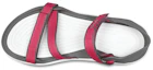 Purchase (Women) Crocs Sandal 'Grey Red Magic Tape' 204804-6OH