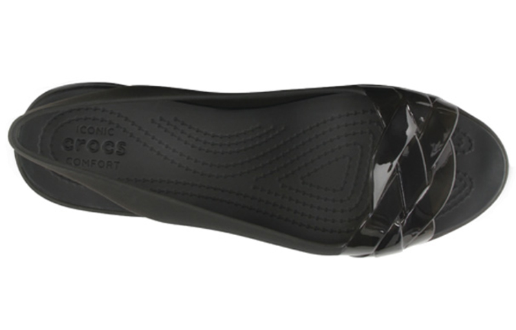 Shop (W) Crocs 黑色凉鞋 204774-060