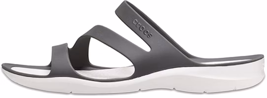(Women) Crocs Sandals 'Grey White' 203998-04D (Women) Crocs Sandals 'Grey White' 203998-04D