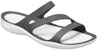 (W) Sandal Crocs 'Kelabu Putih' 203998-04D