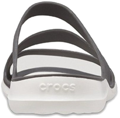 (Women) Crocs Sandals 'Grey White' 203998-04D Lookbook (Women) Crocs Sandals 'Grey White' 203998-04D