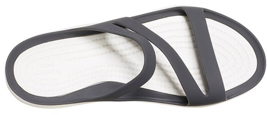 (Women) Crocs Sandals 'Grey White' 203998-04D Shop (Women) Crocs Sandals 'Grey White' 203998-04D