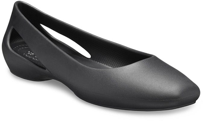 (Women) Crocs Sandals Shoe Black 205873-001 Order (Women) Crocs Sandals Shoe Black 205873-001