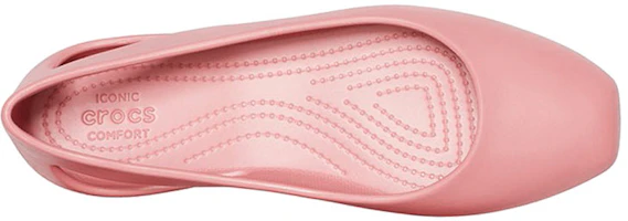 Lookbook Crocs 卡駱馳 思瓏平底涼鞋 女鞋 櫻花粉