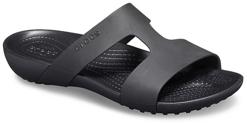 (Women) Crocs Serena 'Black Comfort Beach Slide' 205675-060 Lookbook (Women) Crocs Serena 'Black Comfort Beach Slide' 205675-060