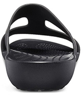 (Women) Crocs Serena 'Black Comfort Beach Slide' 205675-060 Details for (Women) Crocs Serena 'Black Comfort Beach Slide' 205675-060