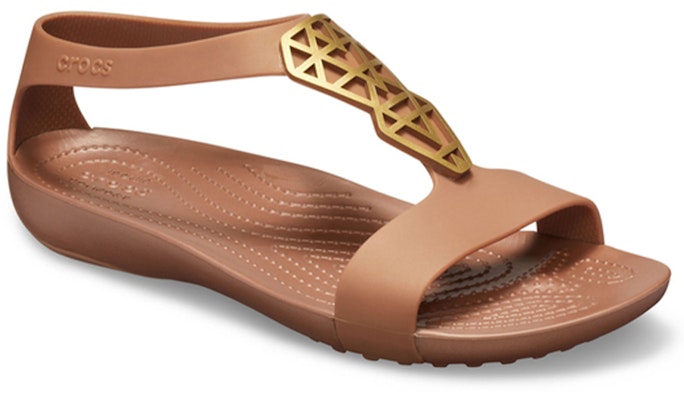 (Women) Crocs Serena 'Brown Yellow' 205601-860 Lookbook (Women) Crocs Serena 'Brown Yellow' 205601-860