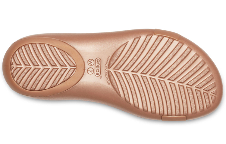 Sizing (Women) Crocs Serena 'Brown Yellow' 205601-860