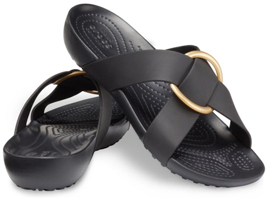 (Women) Crocs Serena 'Floral Black' 206099-001 Shop (Women) Crocs Serena 'Floral Black' 206099-001