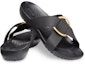 Shop (W) Crocs Serena 'Floral Hitam' 206099-001