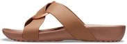 Buy (W) Crocs Serena 'Sandal Selesa Bunga Ikonik - Coklat Kuning' 206099-854