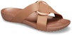 (W) Crocs Serena 'Sandal Selesa Bunga Ikonik - Coklat Kuning' 206099-854