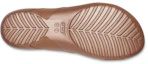 Sizing (W) Crocs Serena '花卉简约拖鞋 - 棕黄色' 206099-854