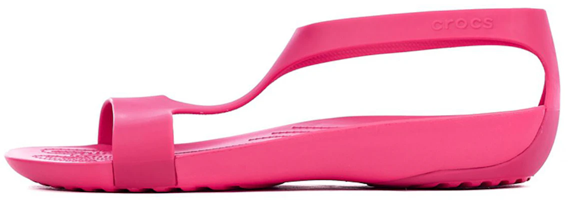 (Women) Crocs Serena 'Simple Comfort Flat Sandal Red' 205469-611 Buy (Women) Crocs Serena 'Simple Comfort Flat Sandal Red' 205469-611