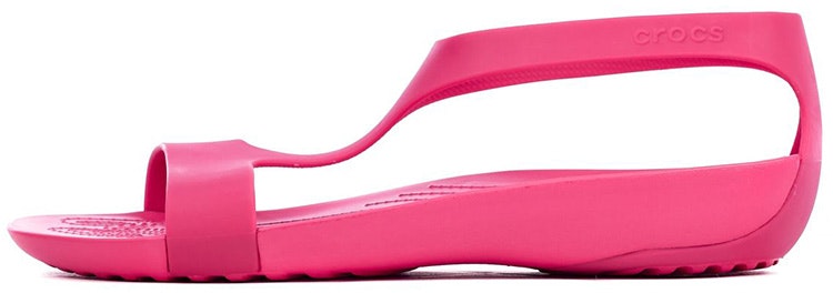 women-crocs-serena-simple-comfort-flat-sandal-red-205469-611