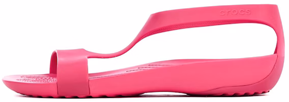 (Women) Crocs Serena 'Simple Comfort Flat Sandal Red' 205469-611 (Women) Crocs Serena 'Simple Comfort Flat Sandal Red' 205469-611