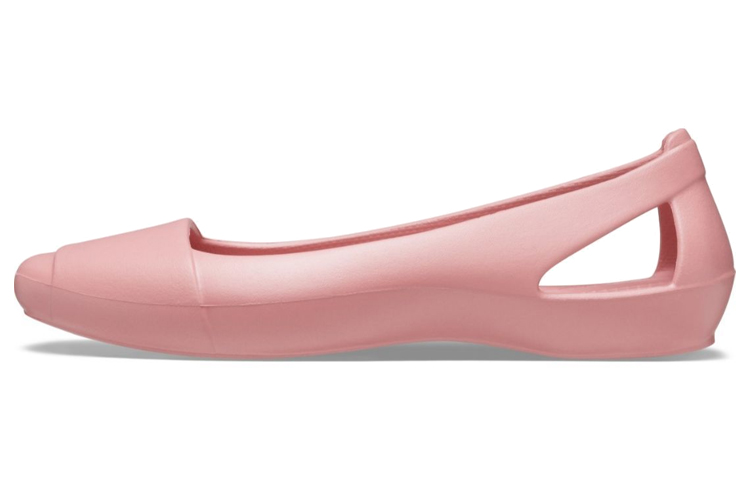 (Women) Crocs Serena 'Simple Pink Casual Flat Sandals' 202811-682