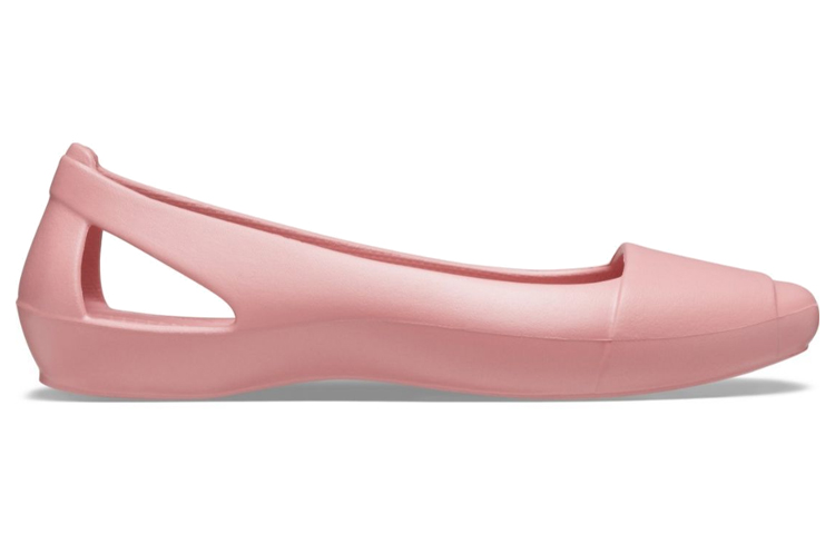 Order (Women) Crocs Serena 'Simple Pink Casual Flat Sandals' 202811-682