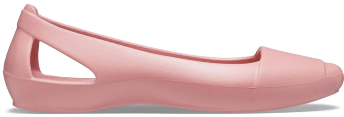(Women) Crocs Serena 'Simple Pink Casual Flat Sandals' 202811-682 Order (Women) Crocs Serena 'Simple Pink Casual Flat Sandals' 202811-682