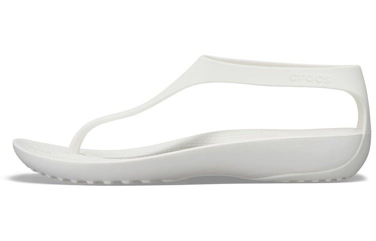 (Women) Crocs Serena 'White Casual Flip-Flop' 205468-12U