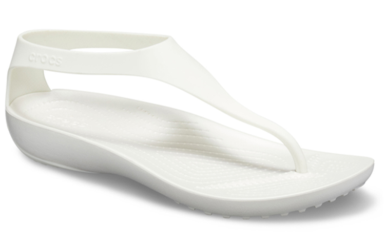 Lookbook (Women) Crocs Serena 'White Casual Flip-Flop' 205468-12U