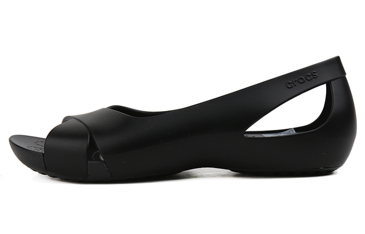 Buy (W) Sandal Crocs Serena Hitam Stylish Fashion Terbaru 206106-001