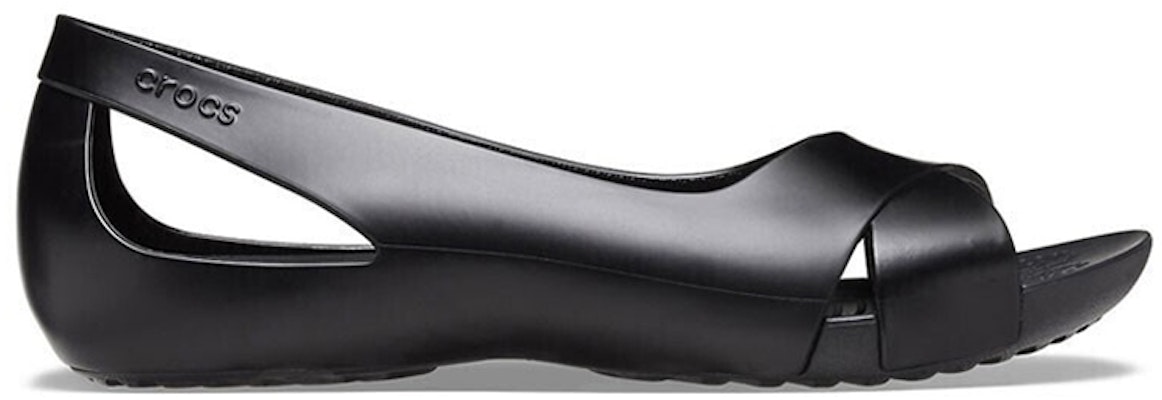 (W) Sandal Crocs Serena Hitam Stylish Fashion Terbaru 206106-001 Order (W) Sandal Crocs Serena Hitam Stylish Fashion Terbaru 206106-001