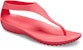 (W) Crocs Serena Flip-Flop 'Orange Comfort' Selipar Santai Warna Oren. 205468-611