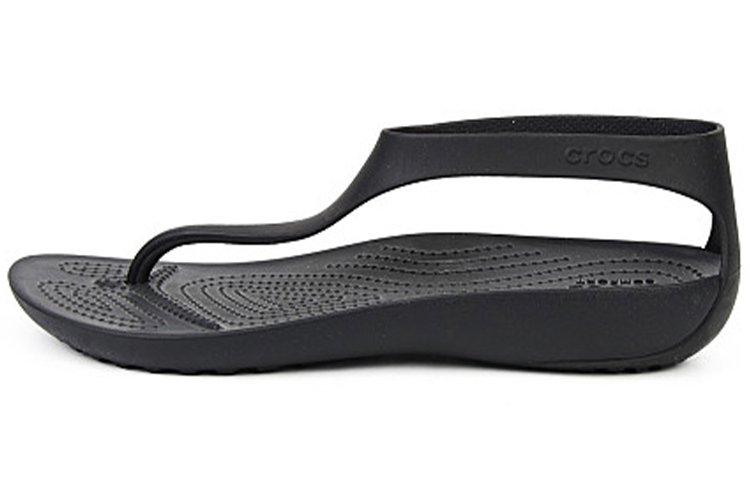 (Women) Crocs Serena Flip 'Black' 205468-060