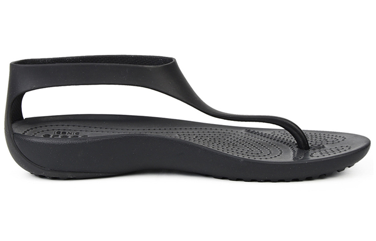 Order (Women) Crocs Serena Flip 'Black' 205468-060