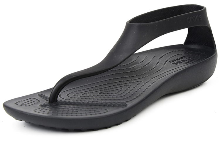 Lookbook (Women) Crocs Serena Flip 'Black' 205468-060