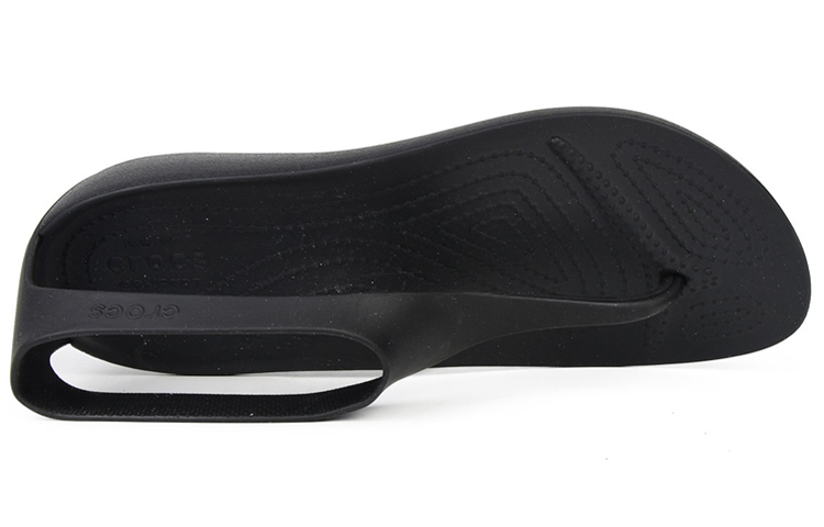 Shop (Women) Crocs Serena Flip 'Black' 205468-060