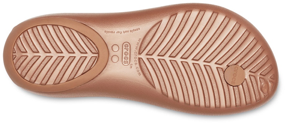 (Women) Crocs Serena Flip 'Brown' 205468-860 Sizing (Women) Crocs Serena Flip 'Brown' 205468-860