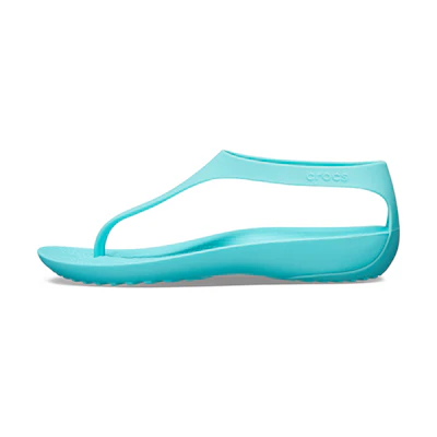 (W) Crocs Serena Flip 'Light Lake Blue'