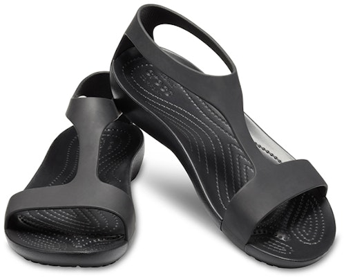 (Women) Crocs Serena Sandal 'Black Comfort' 205469-060 Shop (Women) Crocs Serena Sandal 'Black Comfort' 205469-060