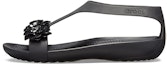 Buy (W) Crocs Serena Sandal 'Geometric Metallic Floral Cut-Out Hitam' 205601-060