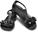 Shop (Women) Crocs Serena Sandal 'Geometric Metallic Floral Cut-Out Black' 205601-060