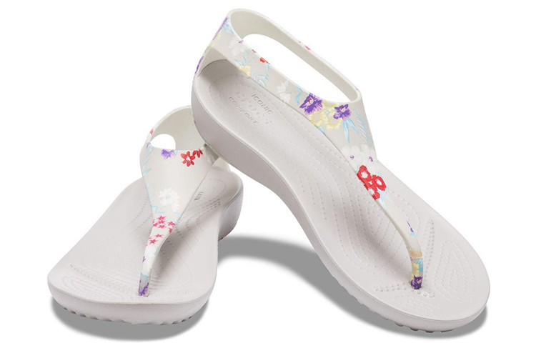 Shop (Women) Crocs Serena Sandal 'White' 205932-99D