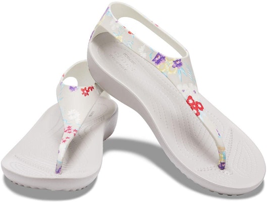 (Women) Crocs Serena Sandal 'White' 205932-99D Shop (Women) Crocs Serena Sandal 'White' 205932-99D