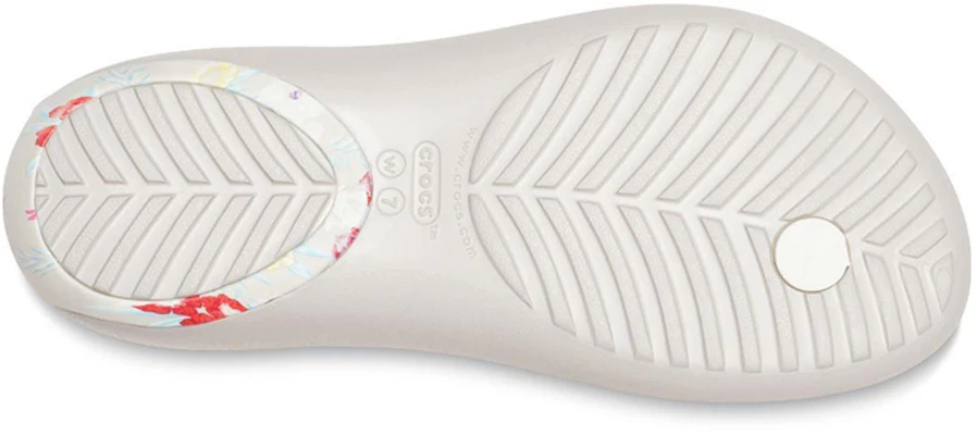(Women) Crocs Serena Sandal 'White' 205932-99D Sizing (Women) Crocs Serena Sandal 'White' 205932-99D