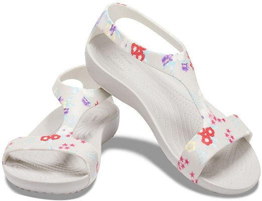 (Women) Crocs Serena Sandal 'White' 205933-99D Shop (Women) Crocs Serena Sandal 'White' 205933-99D