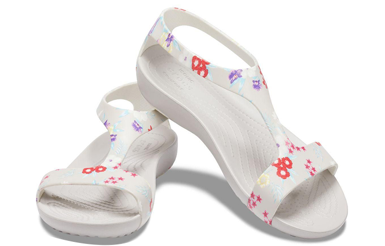 Shop (Women) Crocs Serena Sandal 'White' 205933-99D
