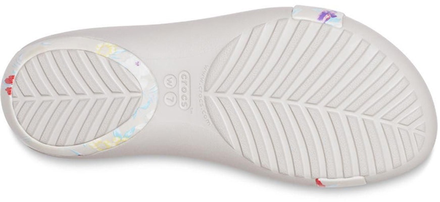 (Women) Crocs Serena Sandal 'White' 205933-99D Sizing (Women) Crocs Serena Sandal 'White' 205933-99D