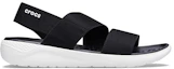 Order (W) 크록스 스포츠 샌들 블랙/화이트 (Keurokeuseu seupocheu saendeul beullaeg/hwaiteu) 206081-066