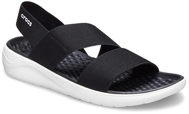(Women) Crocs Shoes Sports sandals 'Black White' 206081-066 Lookbook (Women) Crocs Shoes Sports sandals 'Black White' 206081-066