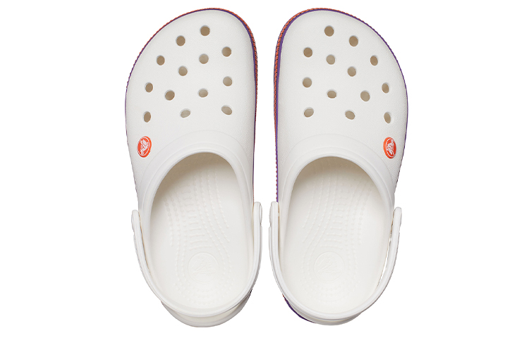 Purchase (W) Sandales de sport Crocs blanches violettes oranges 206594-1DY