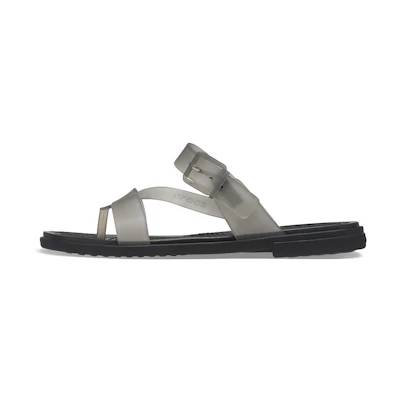 (W) Crocs Shoes Sports slippers 'Translucent Black'