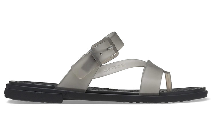 Order (W) Crocs Schoenen Sport Slippers ''Transparant Zwart'' 207173-001