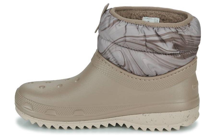 (W) Crocs Short Boot 'Light Brown'